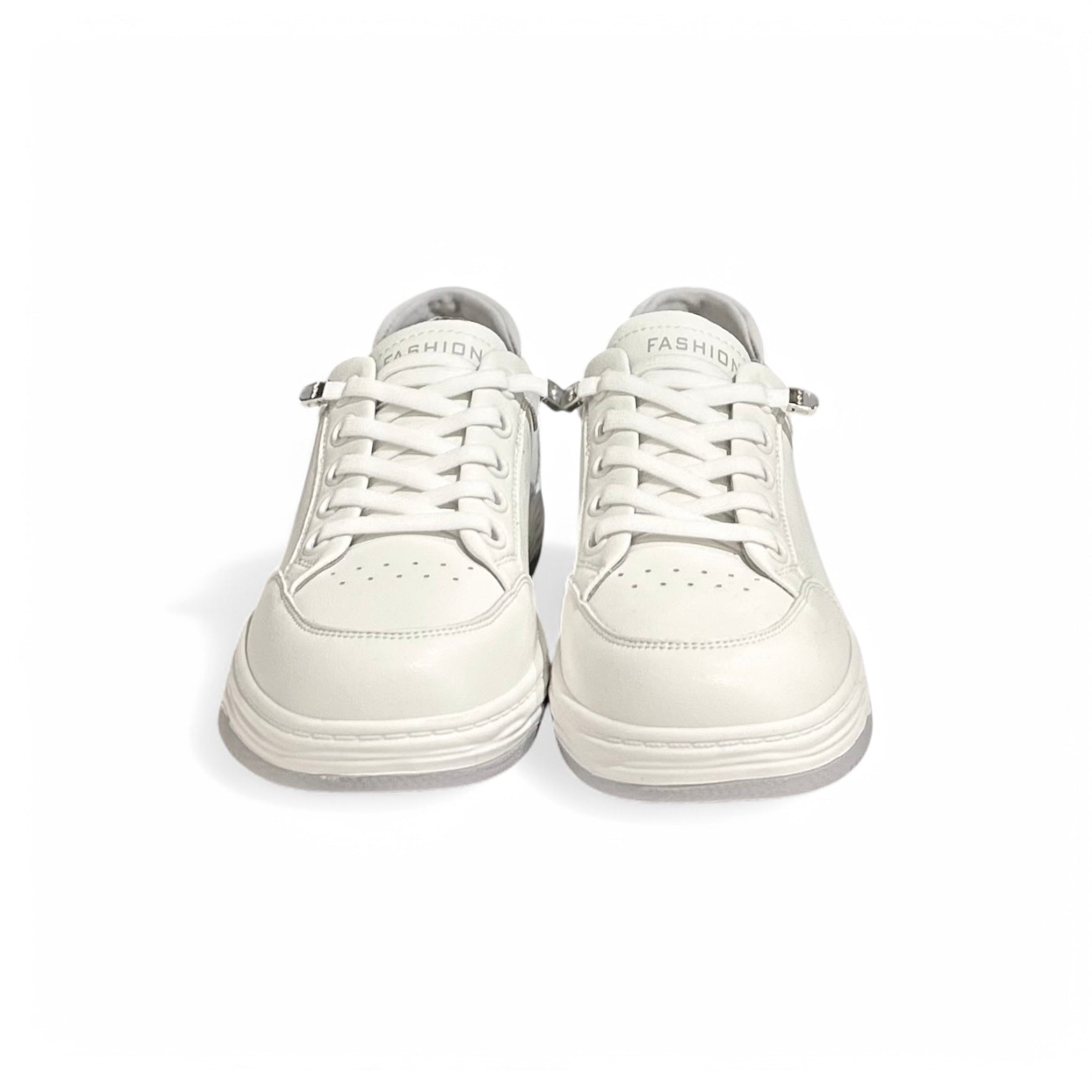 Two-Tone Calfskin Everyday Sneakers