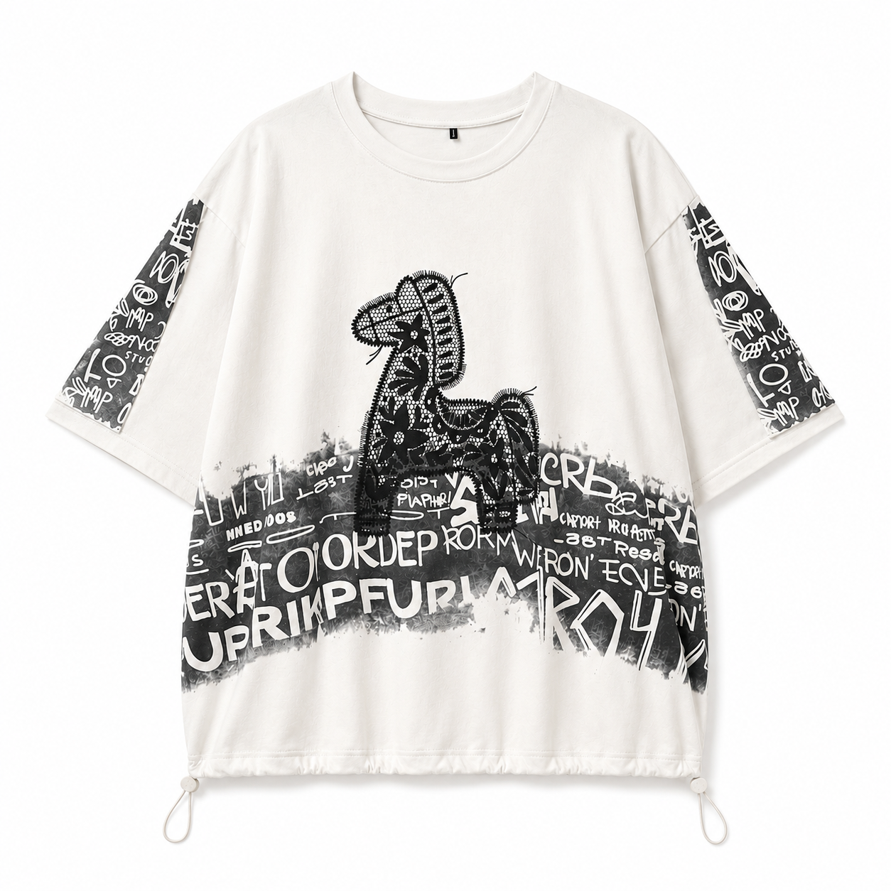 Shadow Script Tee