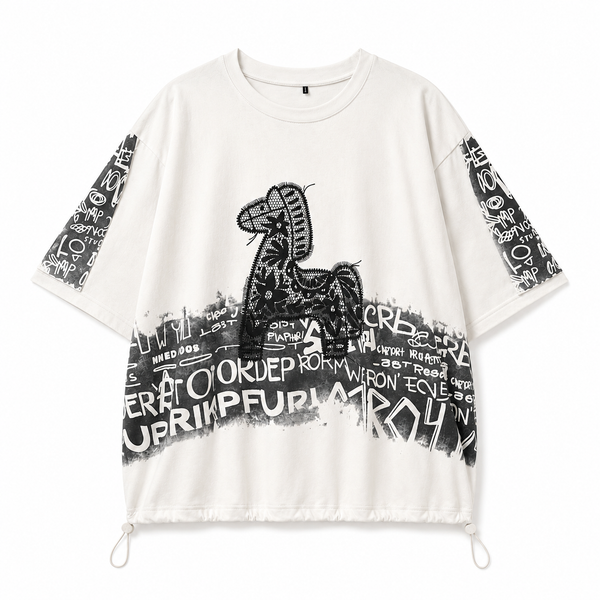 Shadow Script Tee