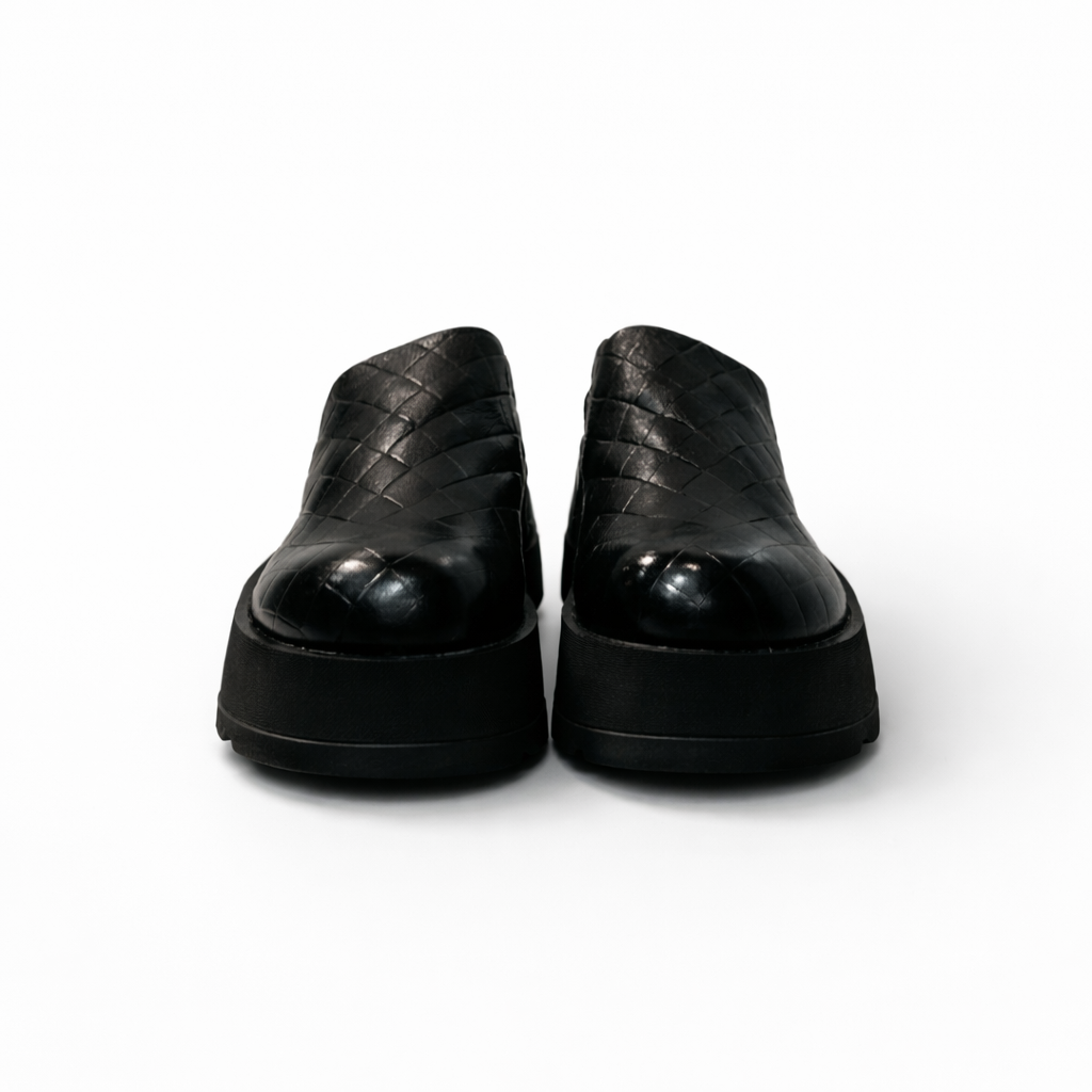 Woven Rise Mule 65