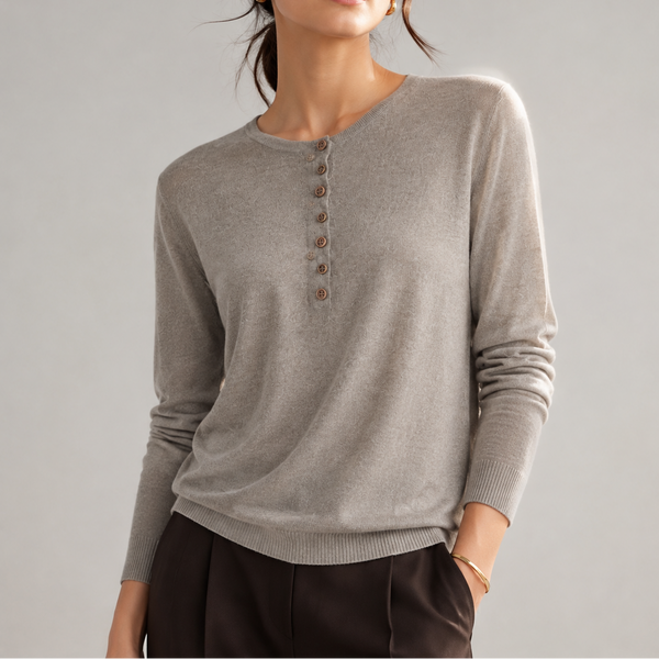 The Élan Cashmere Knit Top