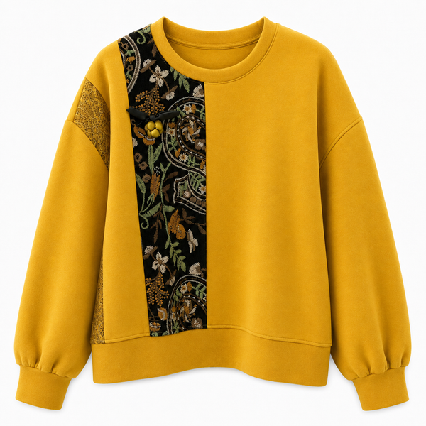 Secret Garden Embroidered Sweatshirt
