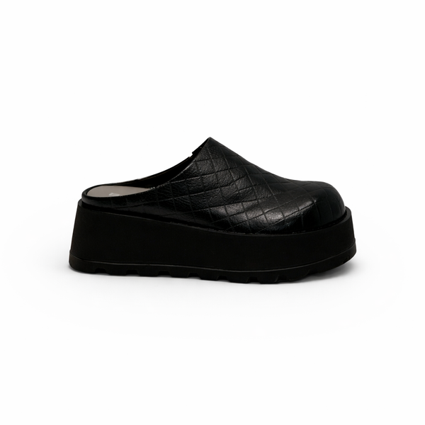 Woven Rise Mule 65