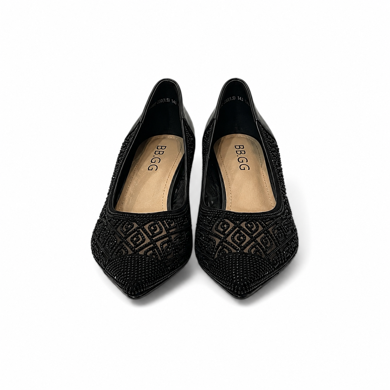 Velour Noir High Heel