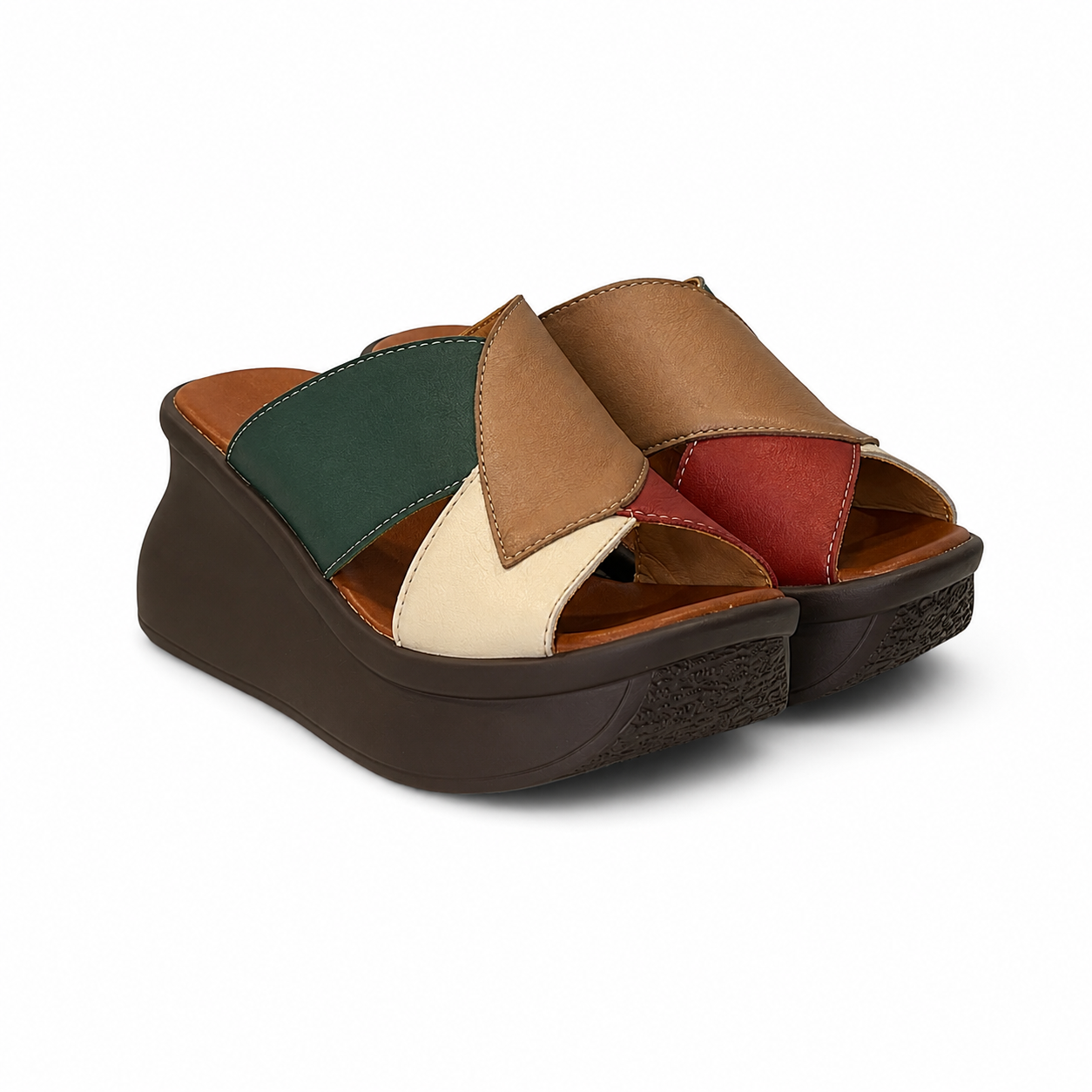 Vera Cross Wedge