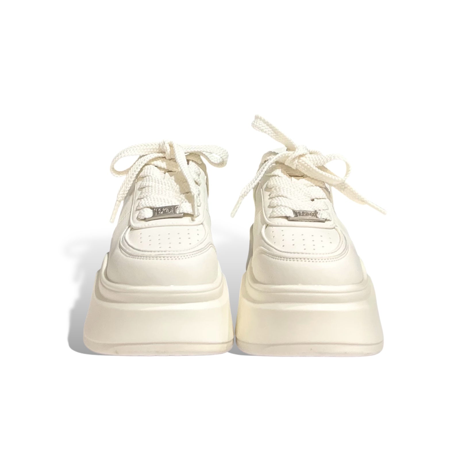 Bordeaux Edge Platform Sneakers