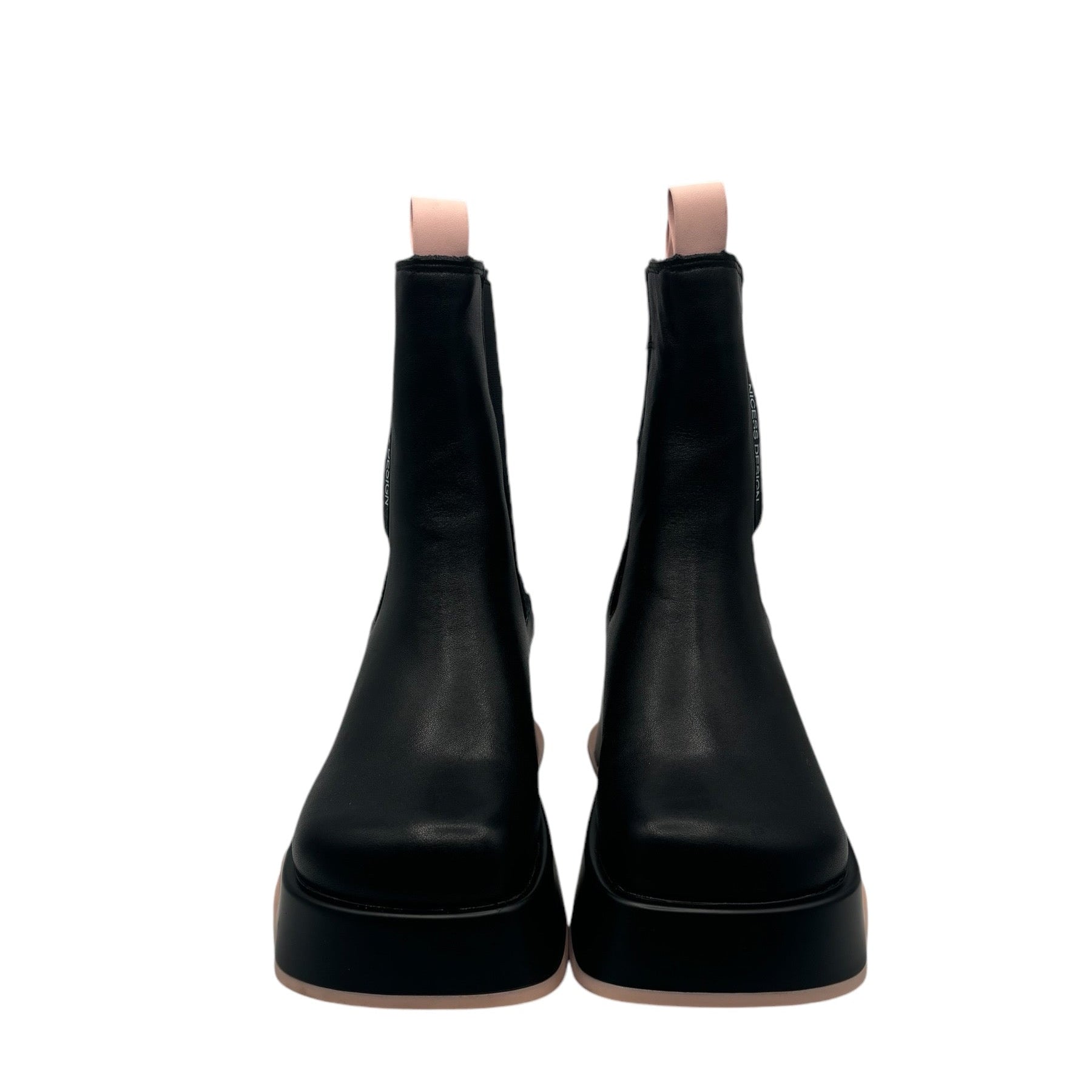 Spliced Calf Bootie