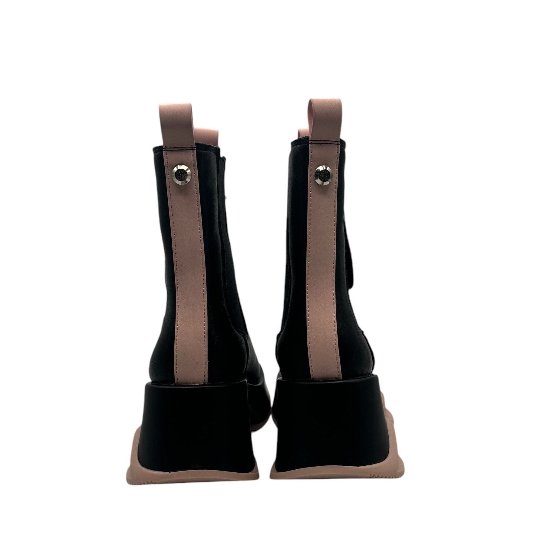 Spliced Calf Bootie