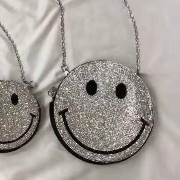 Smiling Face Crossbody Bag