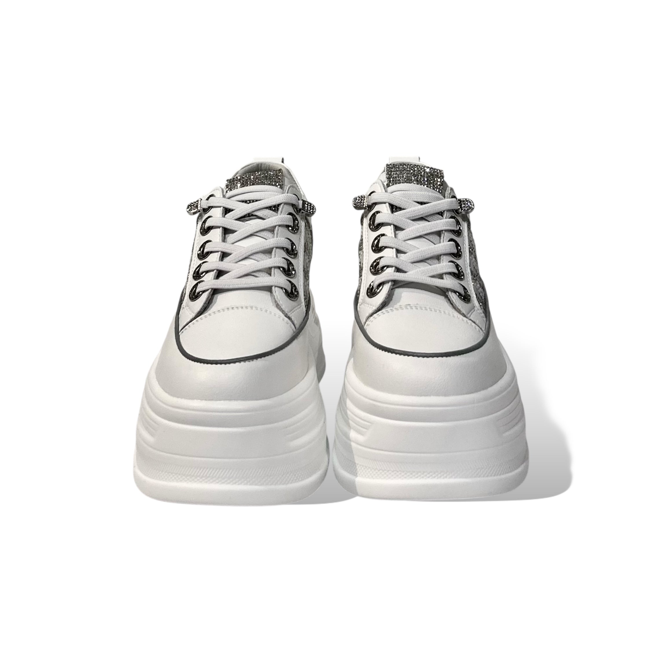 Monogram Patterned Chunky Platform Sneakers