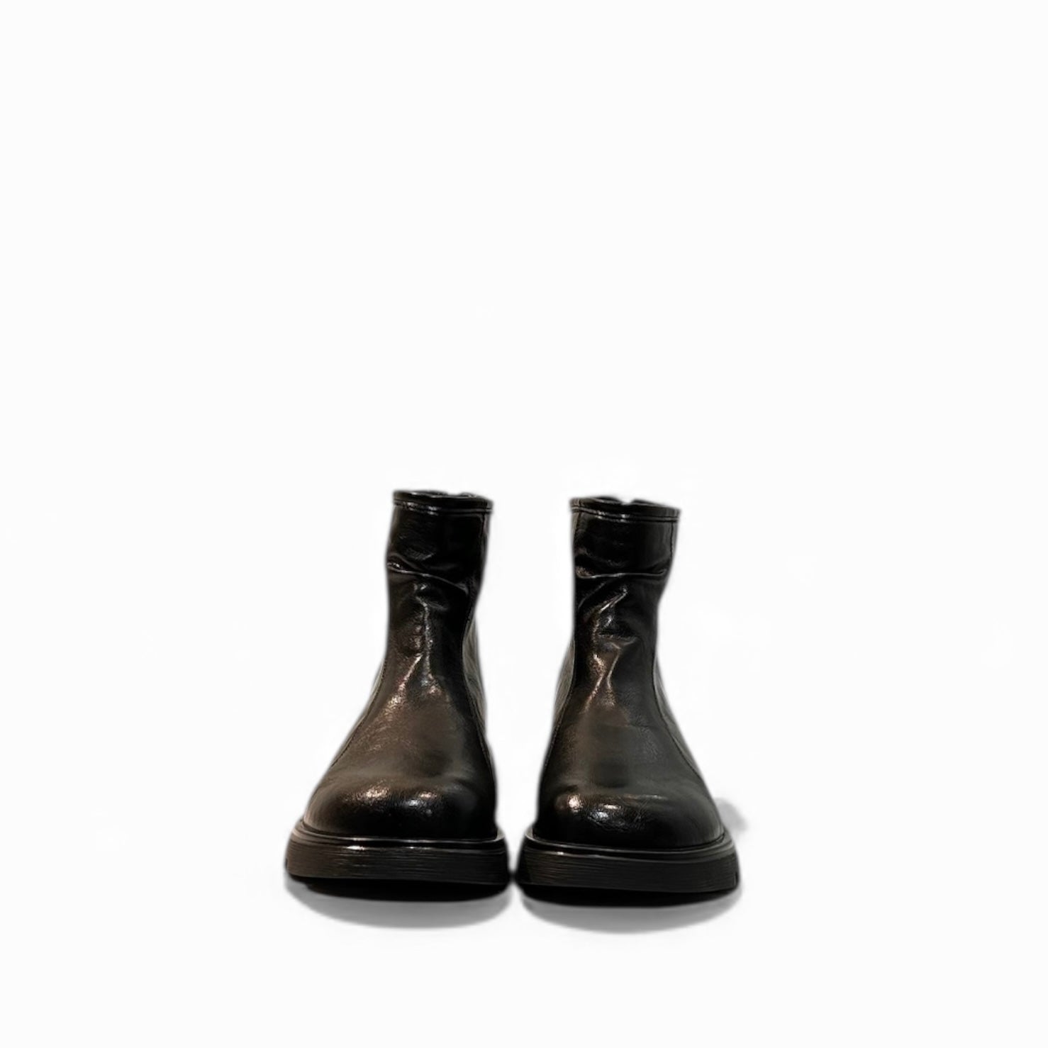 Modern Square‑toe Bootie
