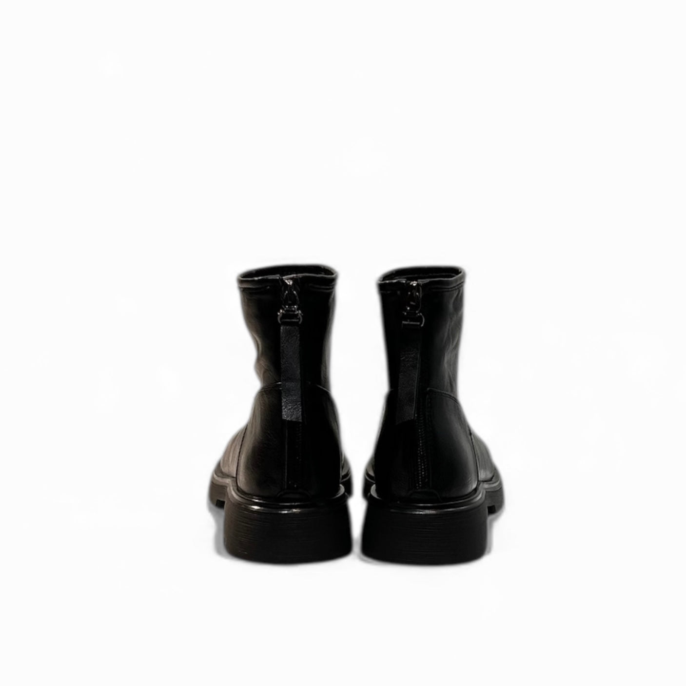 Modern Square‑toe Bootie