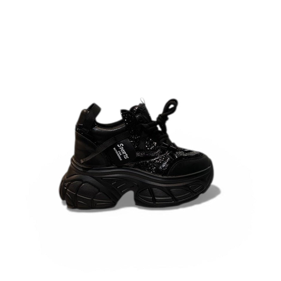 Crystal Detail Platform Sneaker