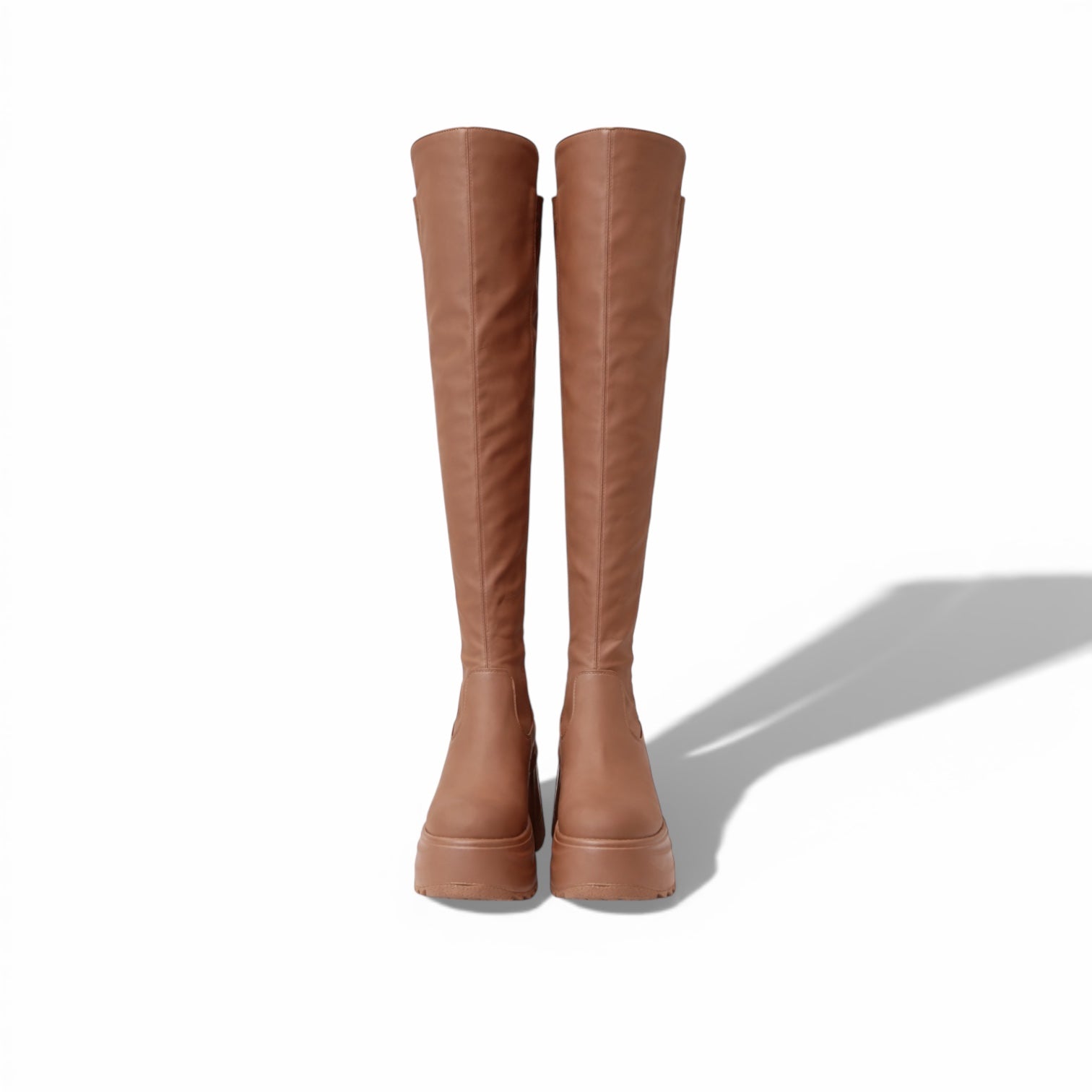 Horizon Platform Thigh Boots
