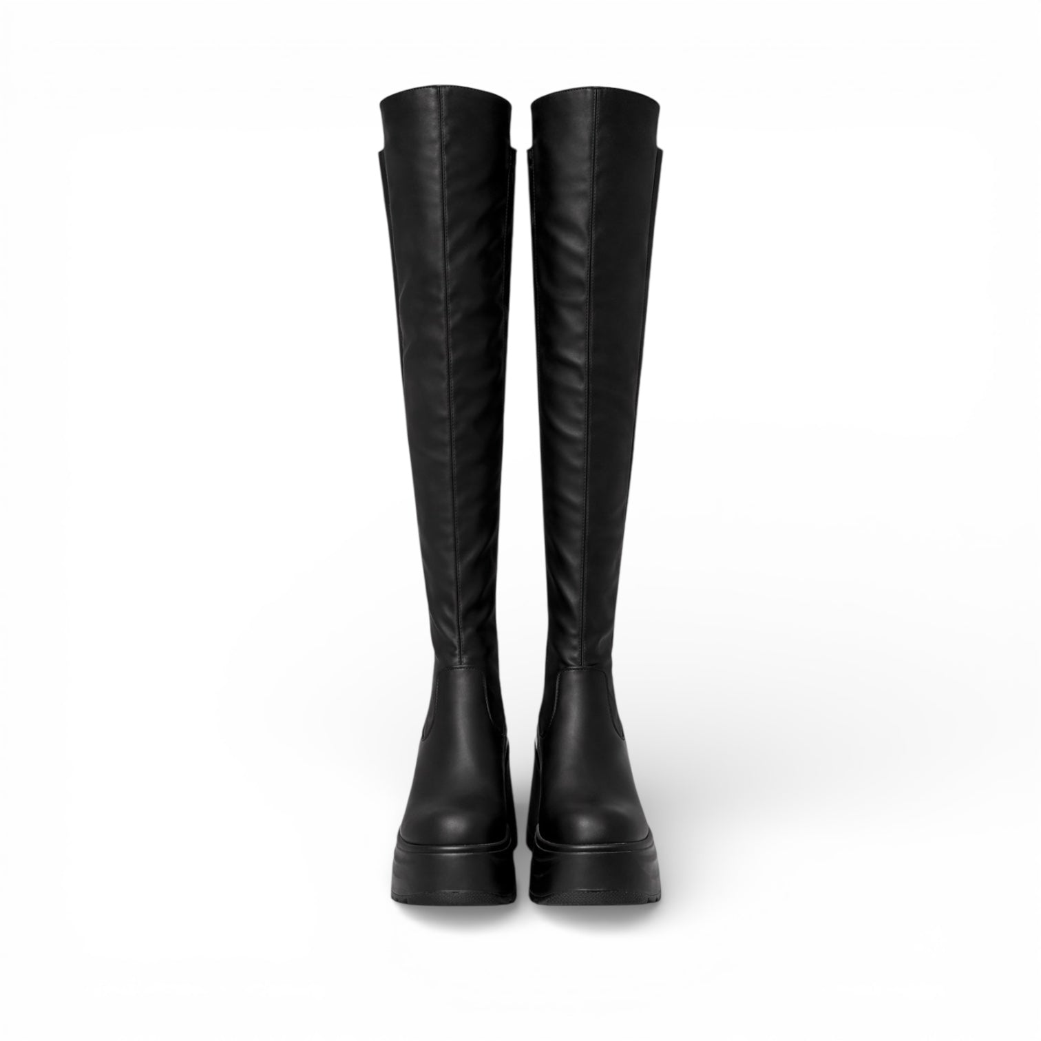Horizon Platform Thigh Boots