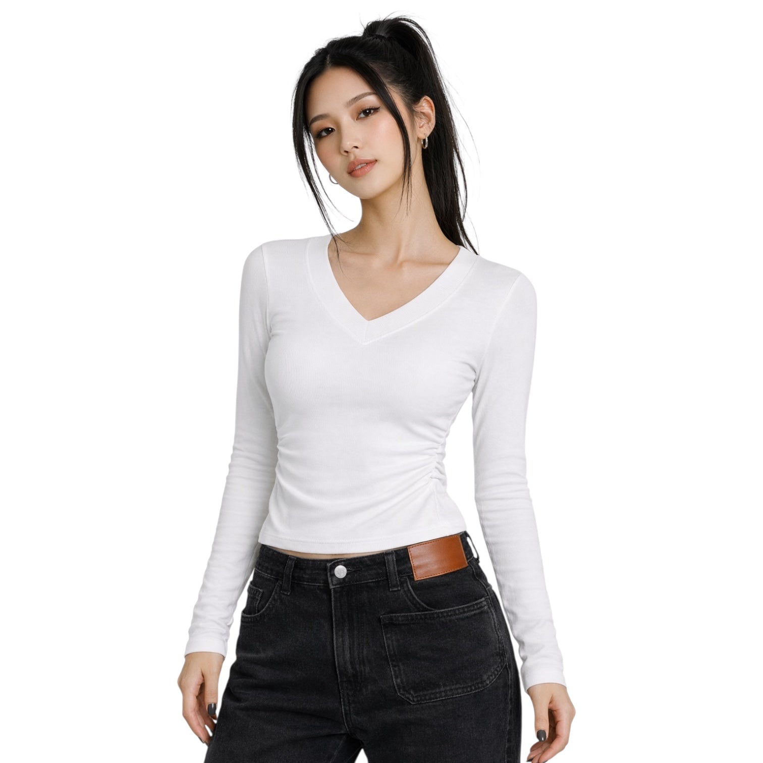 Solar V Knit Top