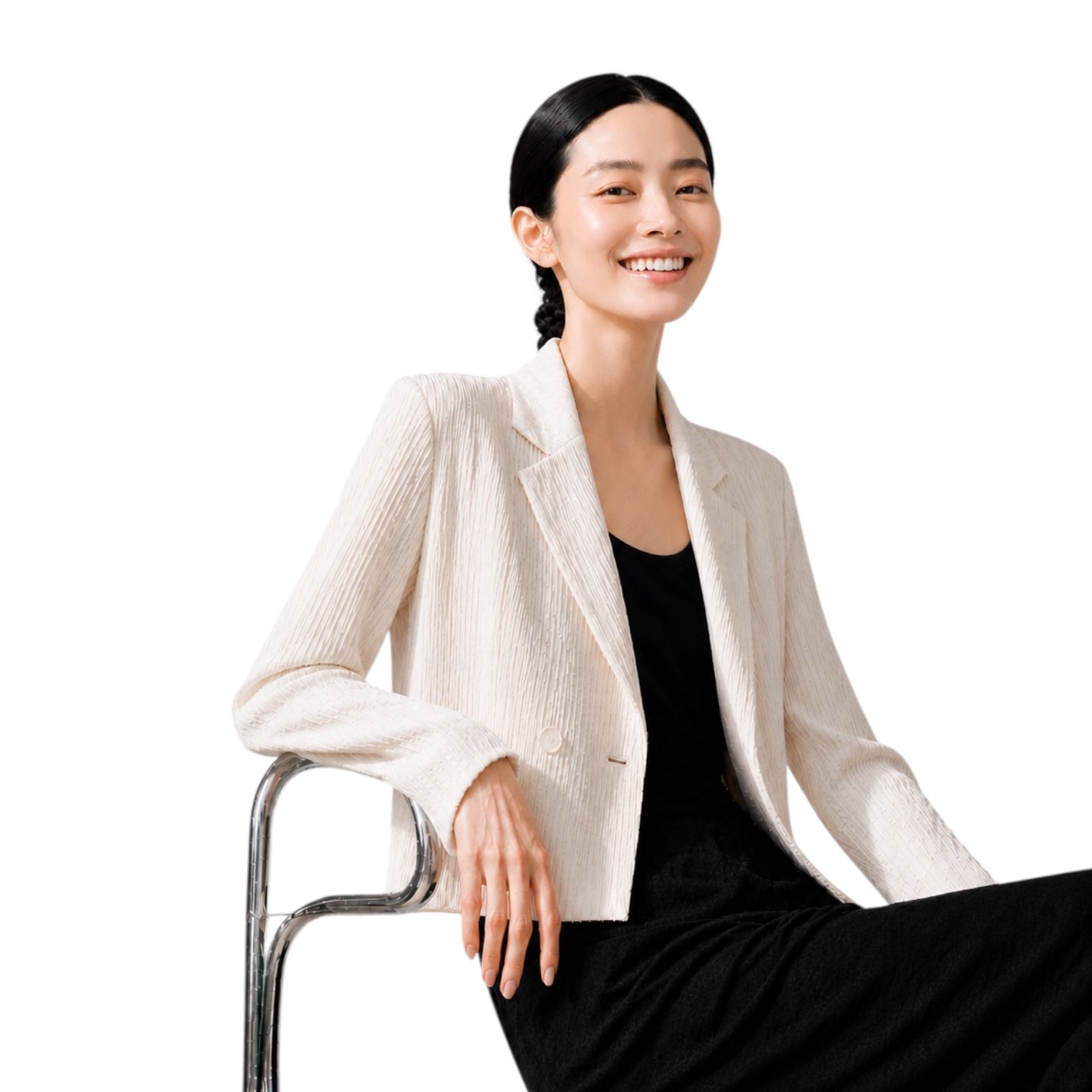 Pleat Form Jacket