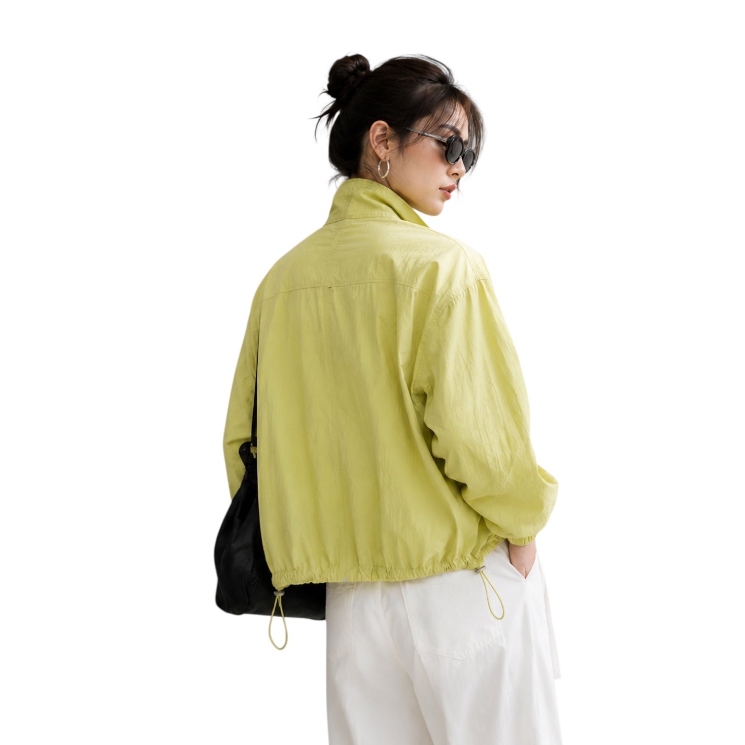 Aero Silk Zip Blouson