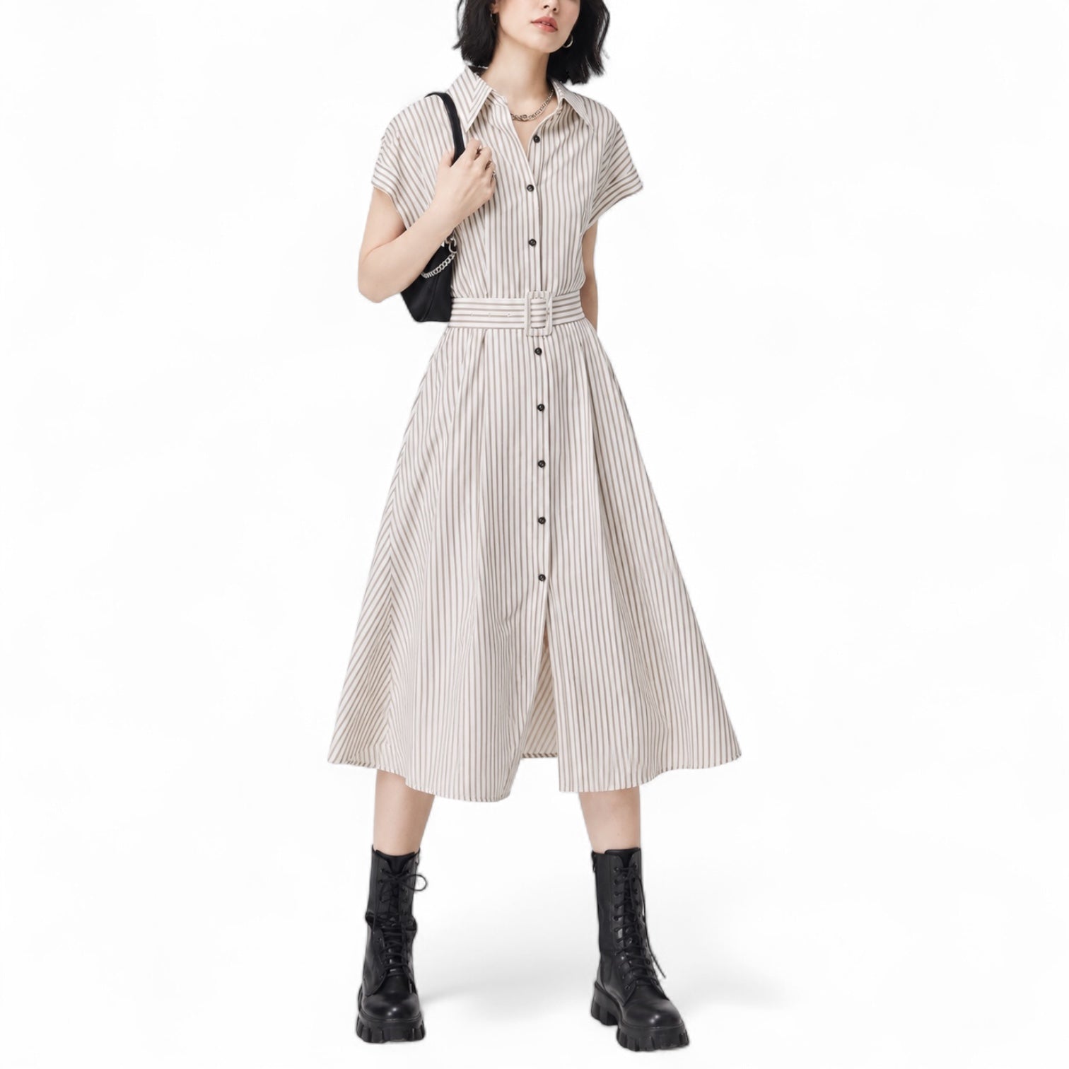 Serein Stripe Dress