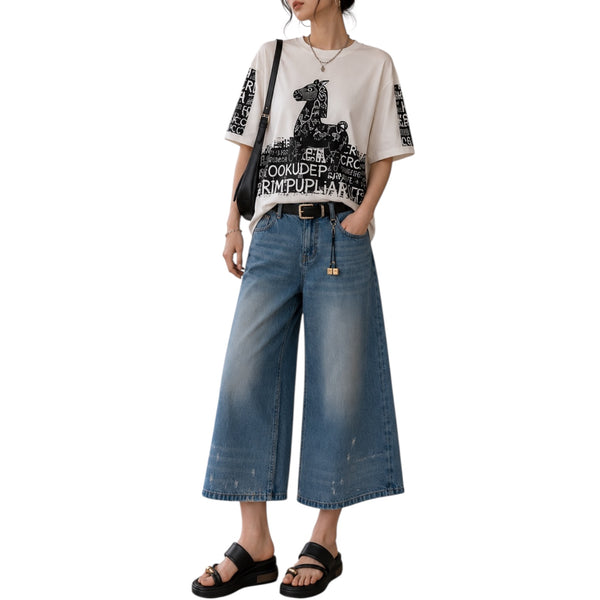 Shadow Script Tee