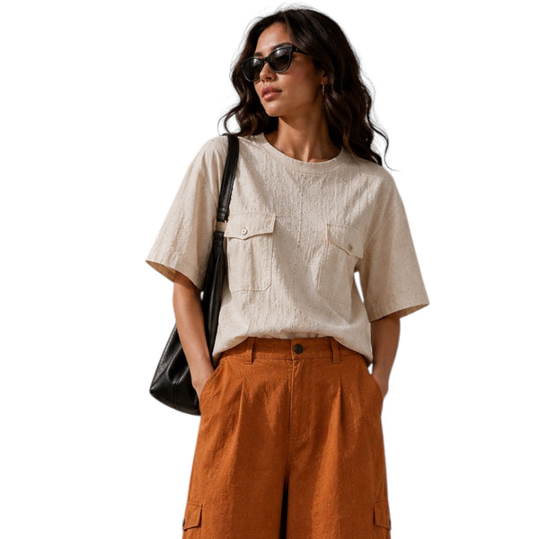Cutwork Broderie Tee