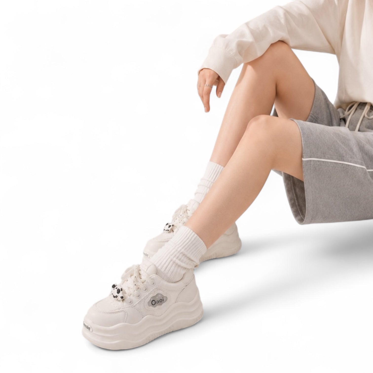 Marshmallow Platform Sneaker