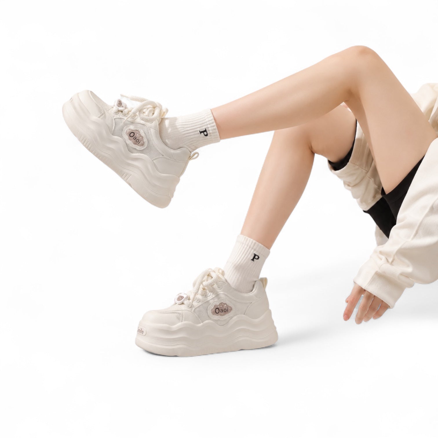 Marshmallow Platform Sneaker