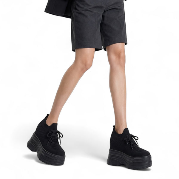 Astra Sculpted Platform Sneakers