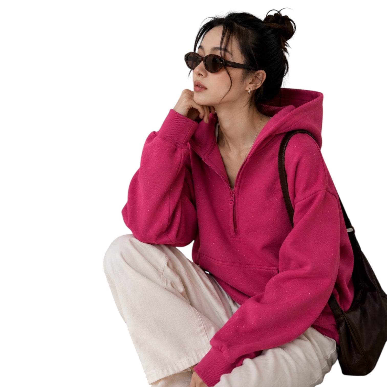 Starlight Sparkle Half-Zip Hoodie