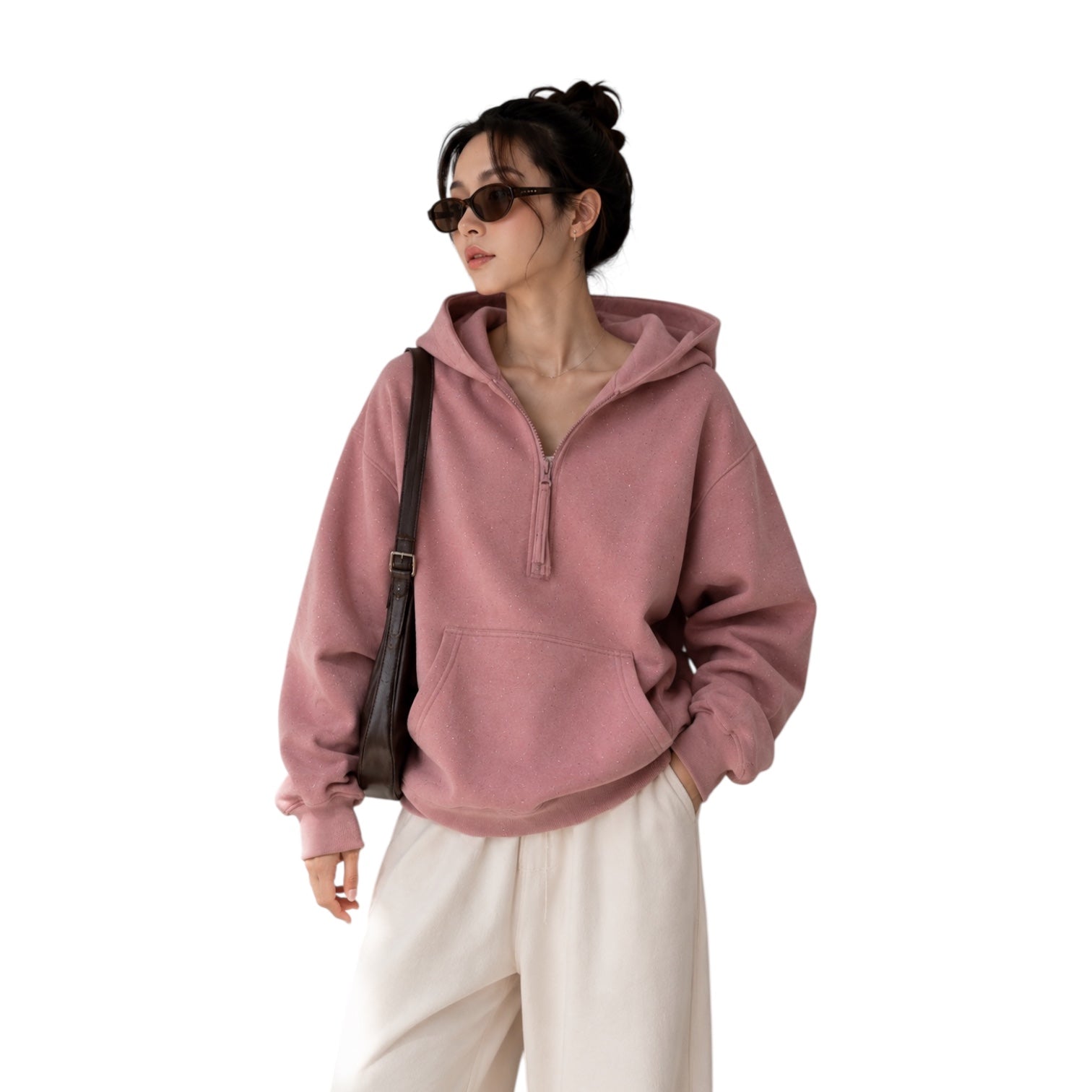 Starlight Sparkle Half-Zip Hoodie