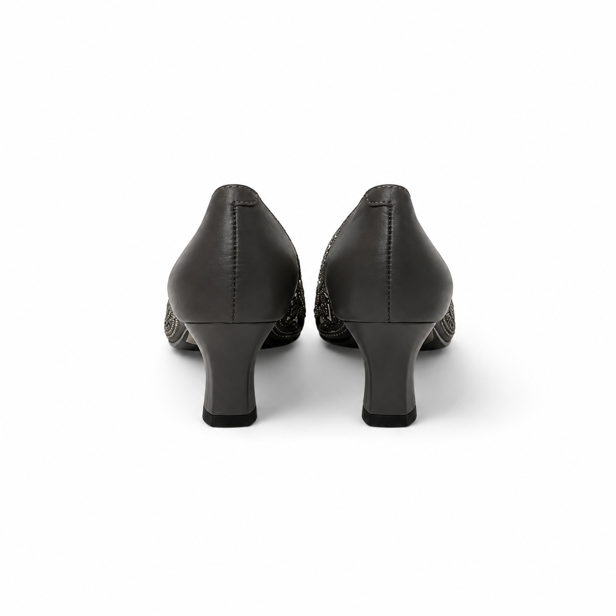 Velour Noir High Heel