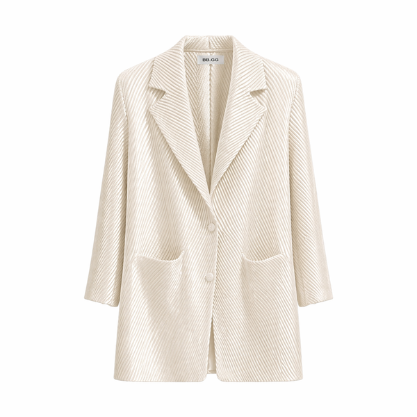 Drape Pleat Jacket