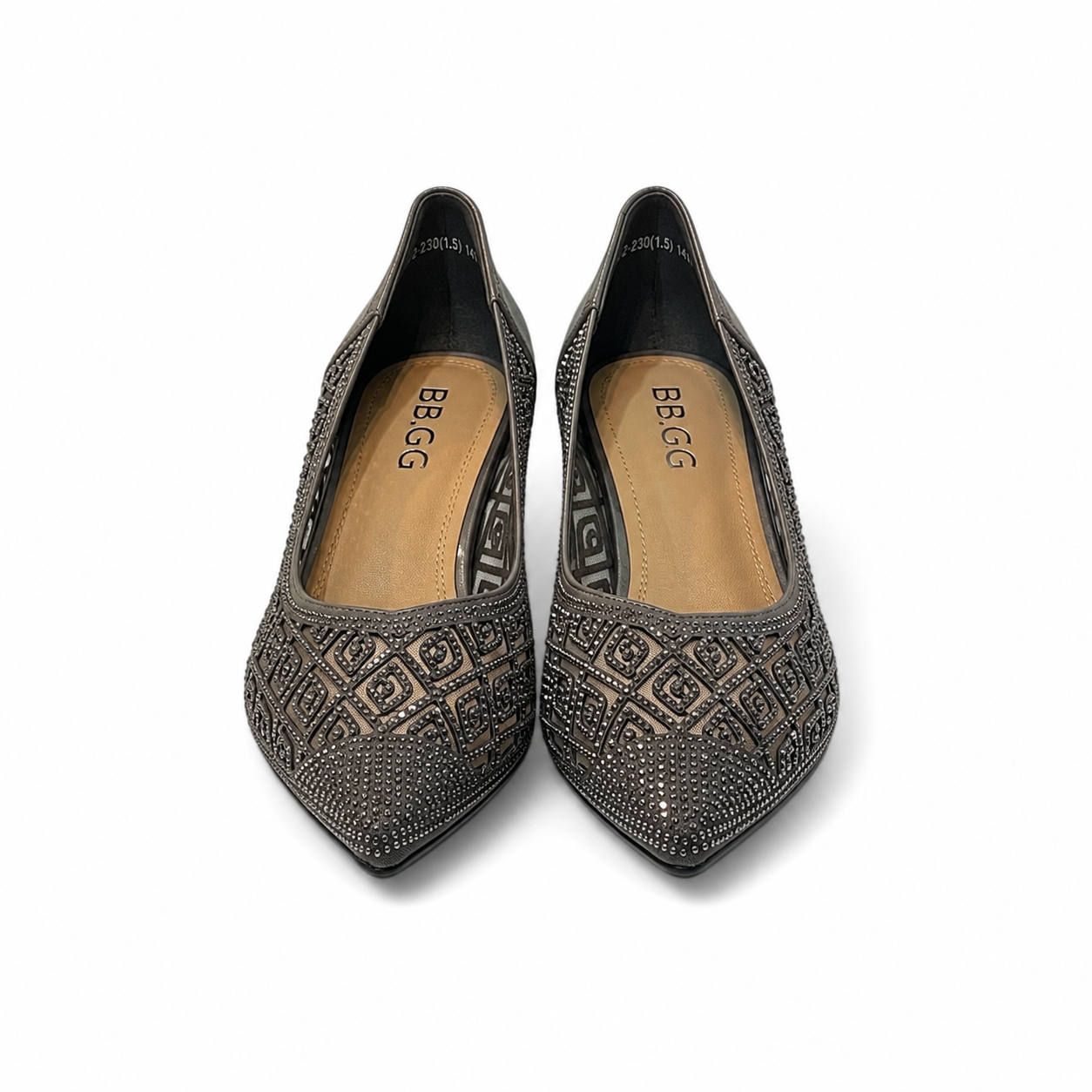 Velour Noir High Heel