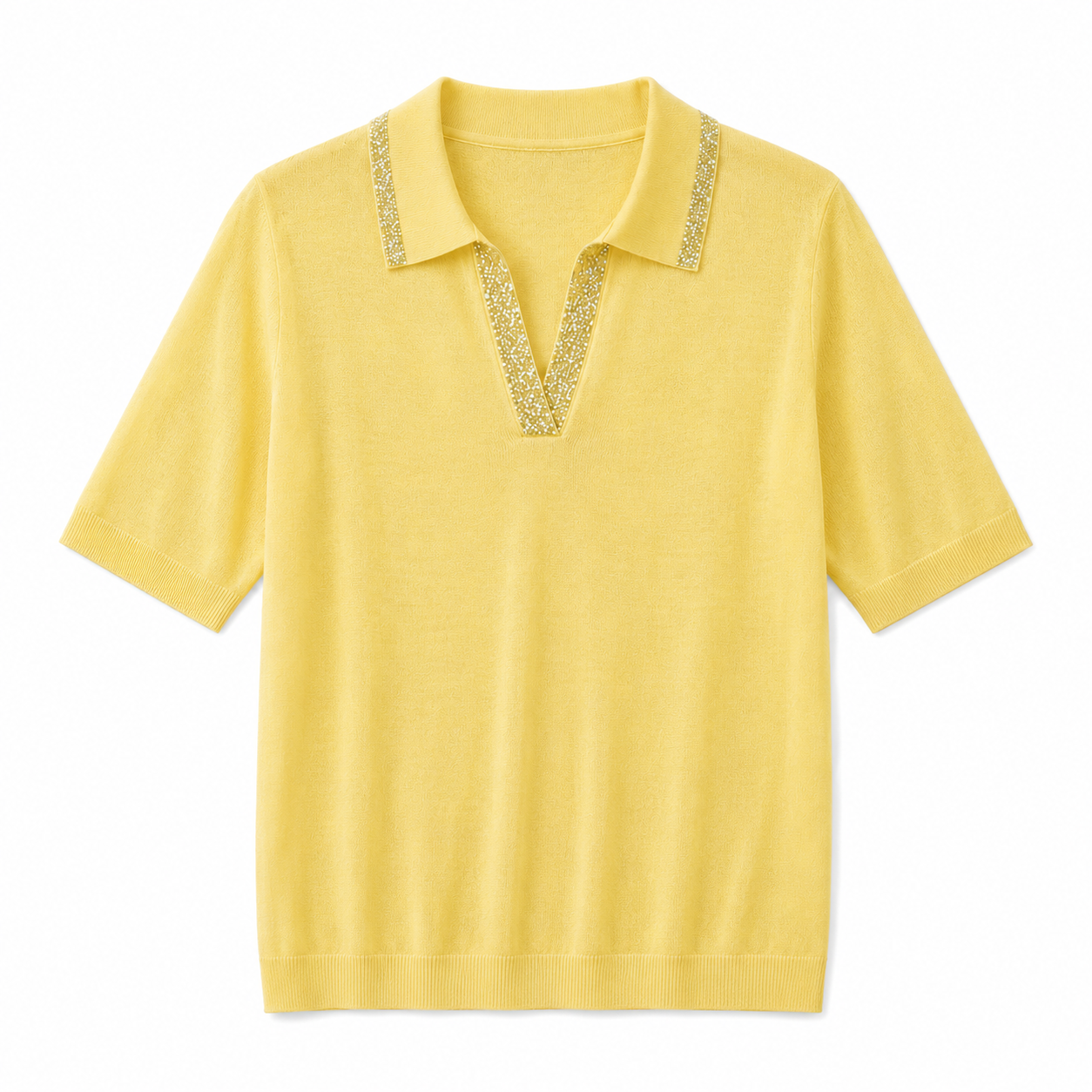 Crystal Knit Polo