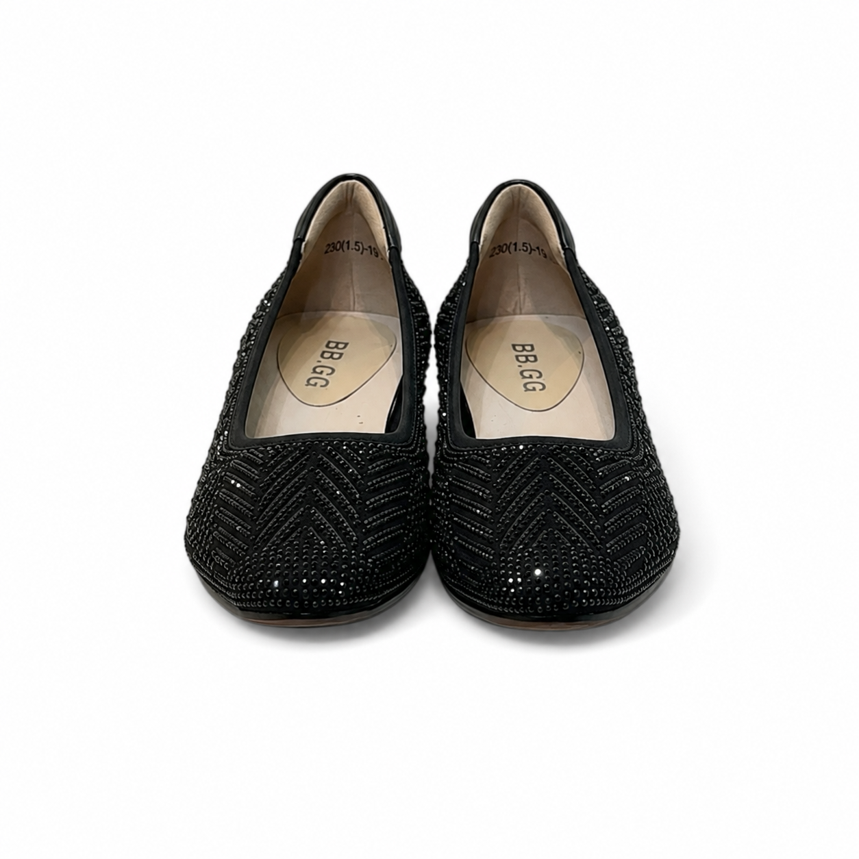 Velour Noir Heel