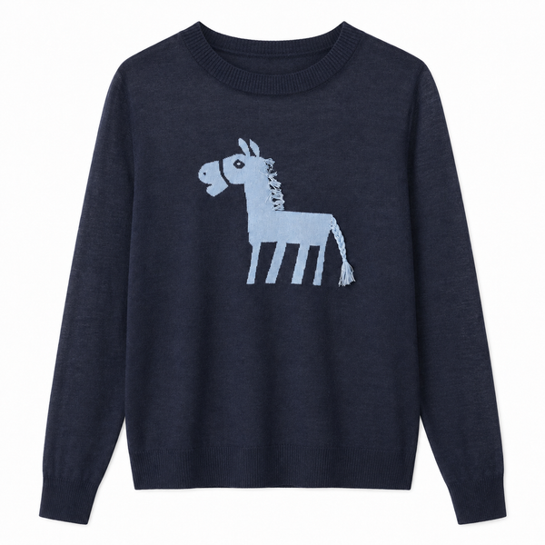 Arlo Cashmere Intarsia Sweater