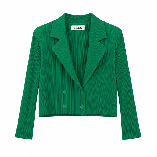 Pleat Form Jacket