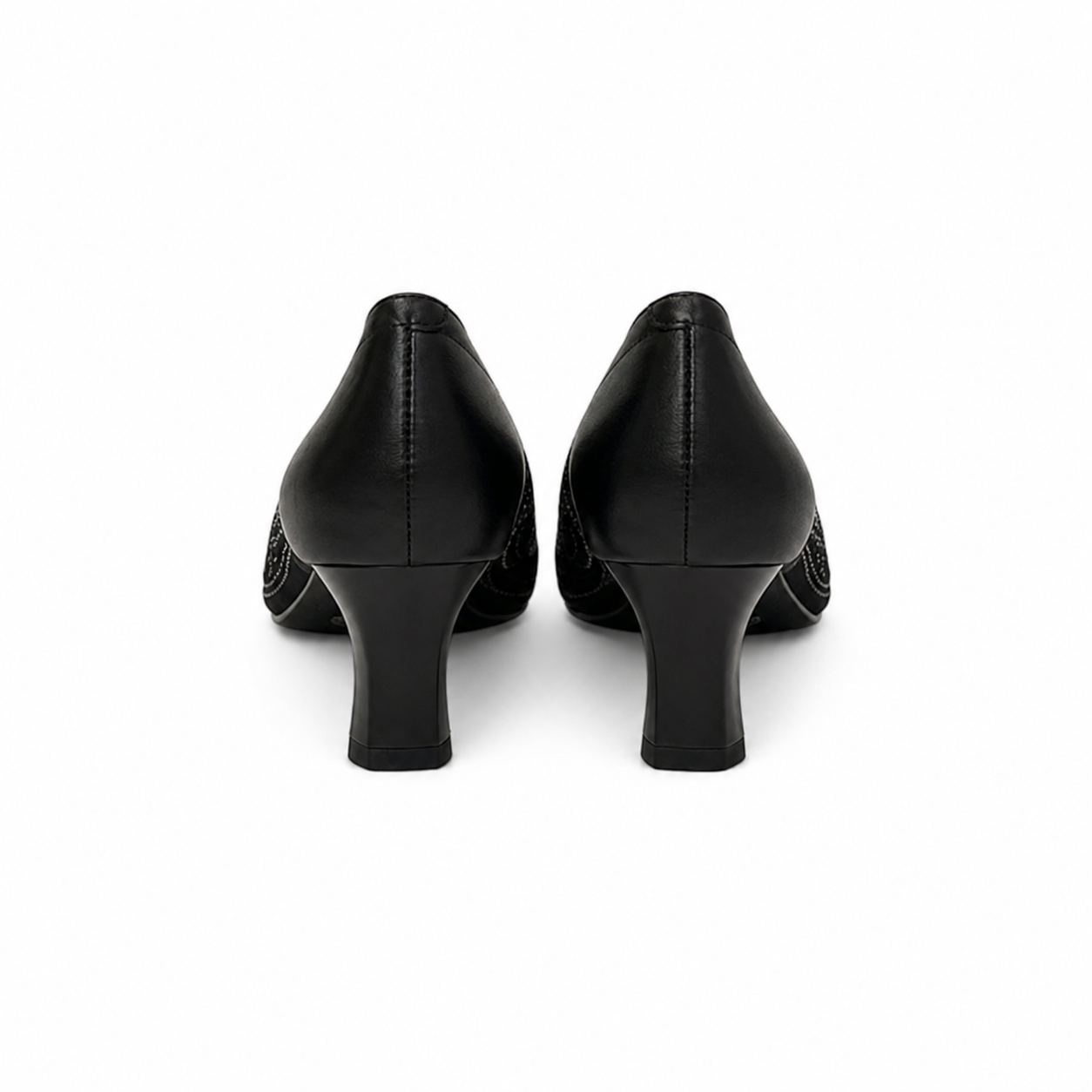 Velour Noir High Heel