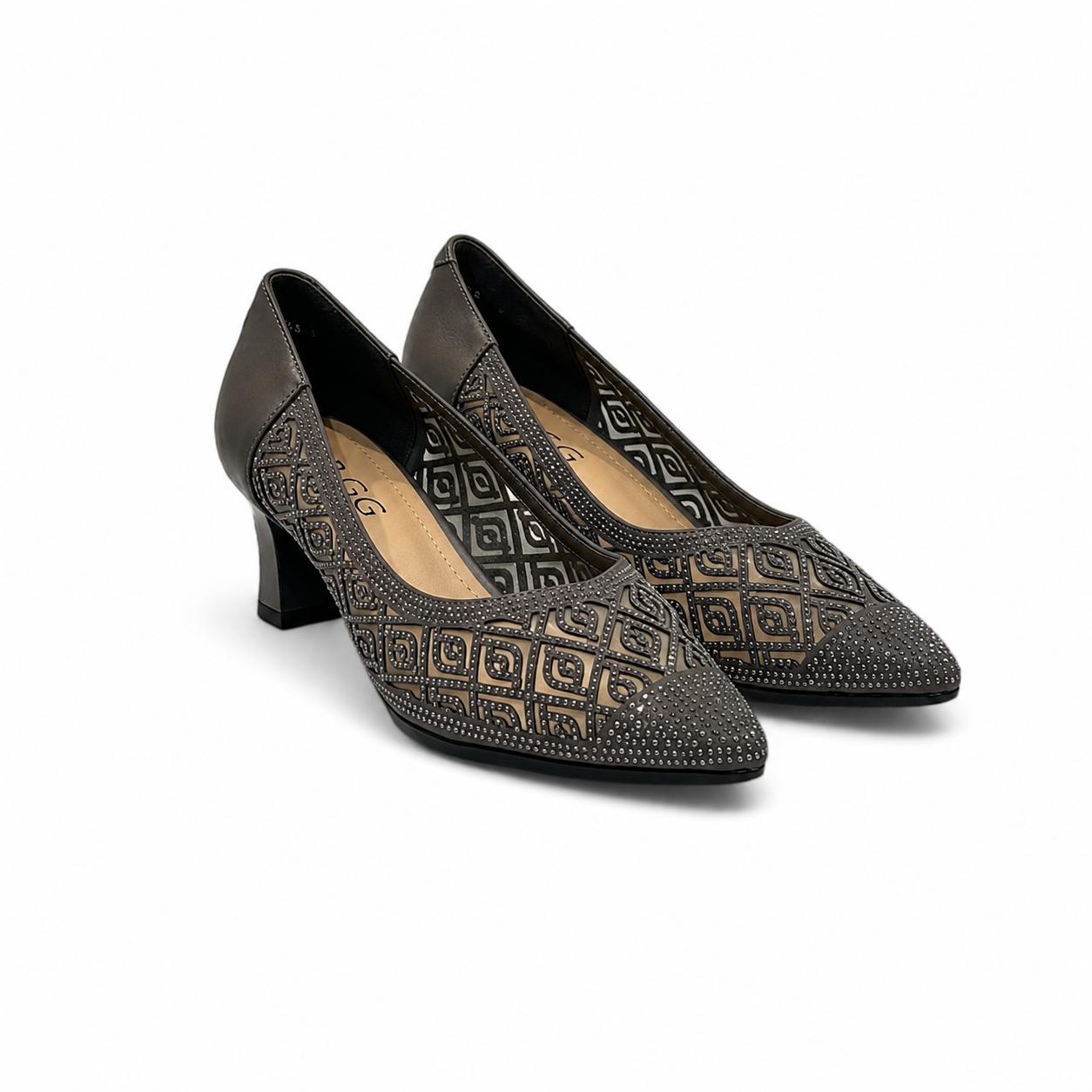 Velour Noir High Heel